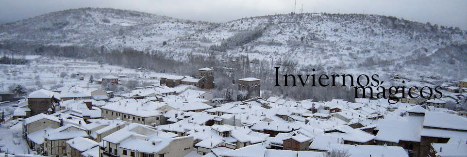 Covarrubias con nieve